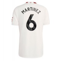 Pánský Fotbalový dres Manchester United Lisandro Martinez #6 2023-24 Třetí Krátký Rukáv